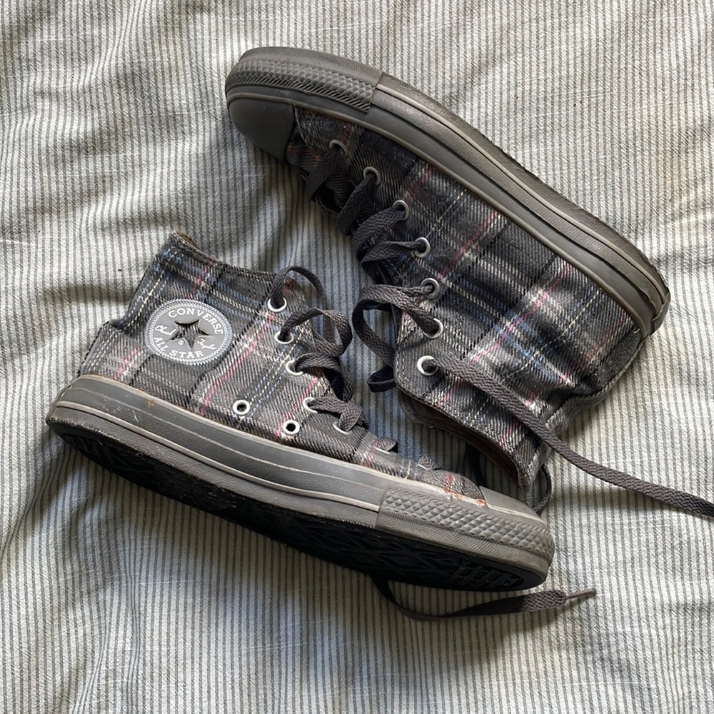 Plaid converse for sale 👟